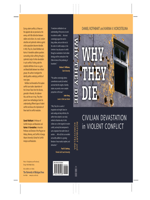 Title details for Why They Die by Daniel Rothbart - Available